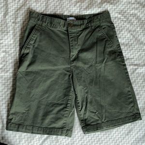 Old Navy Green Shorts Boys Size 14